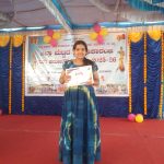 ತಿಪಟೂರಿನ ಸರ್ಕಾರಿ ಶಾಲೆಯ ವಿದ್ಯಾರ್ಥಿನಿ ಭಗವದ್ಗೀತೆ ಧಾರ್ಮಿಕ ಪಠಣದಲ್ಲಿ ಪ್ರಥಮ ಸ್ಥಾನ.