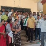 ಪಟ್ಟಣ ಪಂಚಾಯ್ತಿ ಚುನಾವಣೆ.. ಚಿನ್ಹೆ ಗಾತ್ರ ವ್ಯತ್ಯಾಸ ಕಾಂಗ್ರೆಸ್ ಜೆಡಿಎಸ್ ಜಂಟಿ ಪ್ರತಿಭಟನೆ