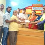 ಮರದ ಕೊಂಬೆ ಮುರಿದು ಬಿದ್ದು ಸಾವನ್ನಪ್ಪಿದ್ದ ವಿದ್ಯಾರ್ಥಿ ಕುಟುಂಬಕ್ಕೆ 1ಲಕ್ಷ ಪರಿಹಾರದ ಚೆಕ್ ವಿತರಣೆ